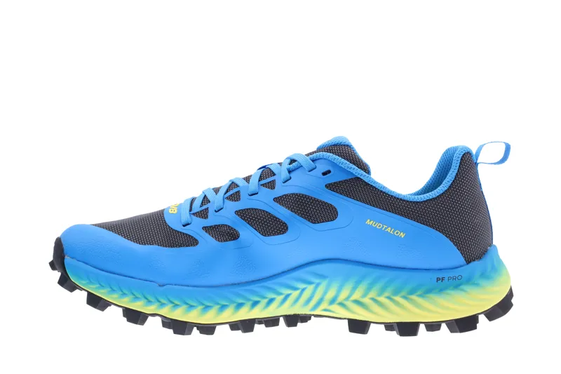 Inov8 MudTalon Precision Men's Fell Running Shoe in Dark Grey/Blue/Yellow-3