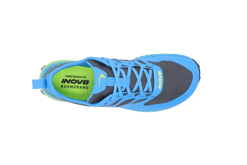 Inov8 MudTalon Precision Men's Fell Running Shoe in Dark Grey/Blue/Yellow-2
