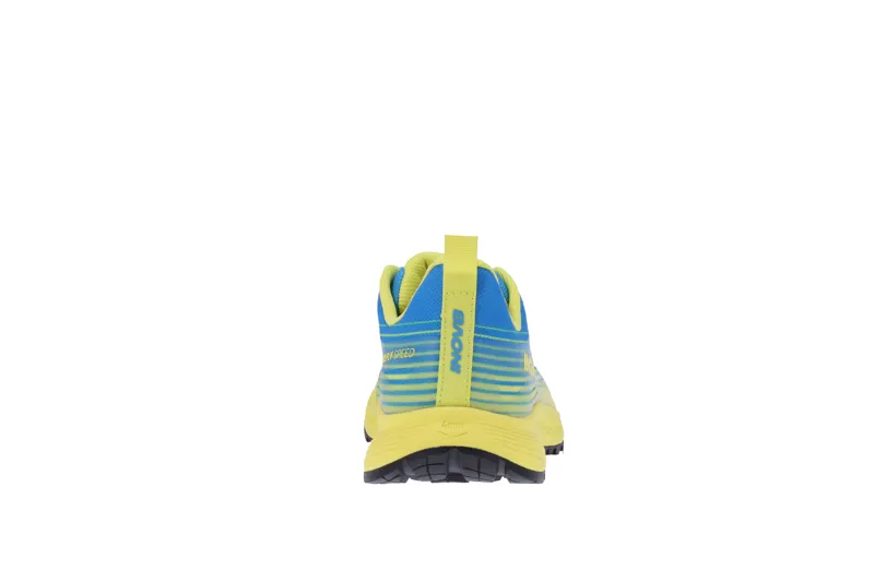 Inov8 TrailFly Speed Wide Men's Trail Running Shoe in Blue/Yellow-4