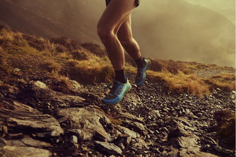 Inov8 MudTalon Precision Men's Fell Running Shoe in Dark Grey/Blue/Yellow-8