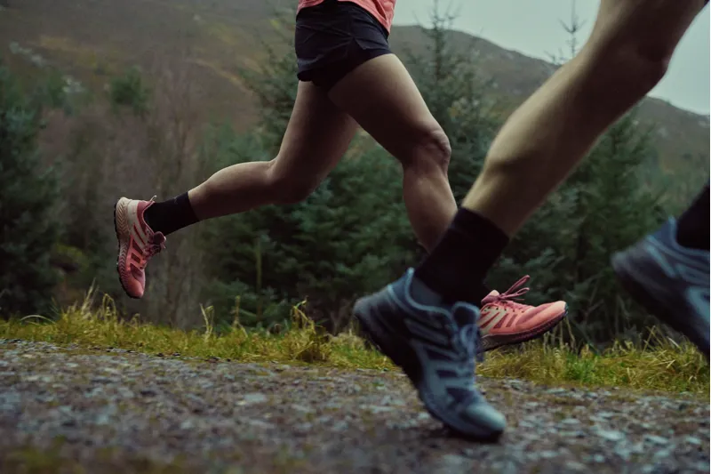 Inov8 TrailFly Wide Women's Trail Running Shoe in Dusty Rose/Pale Pink-6