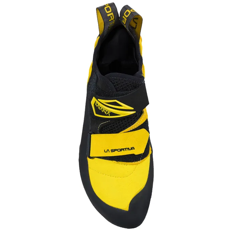 La Sportiva Katana Men's Climbing Shoe in Yellow/Black-6