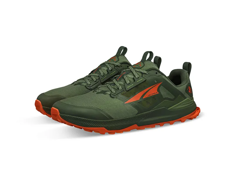 Altra Lone Peak 8 Men's Trail Running Shoe in Dusty Olive-3