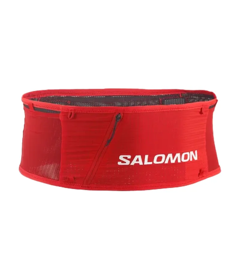 Salomon S LAB Belt Running Waist Belt Fiery Red Black