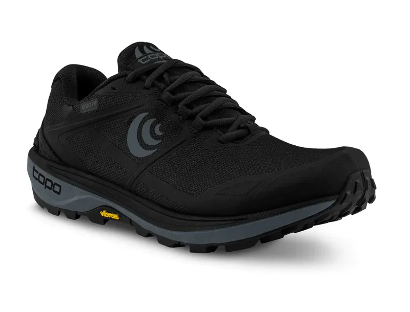 Topo Terraventure 4 Waterproof Men's Trail Running Shoe in Black/Charcoal-4