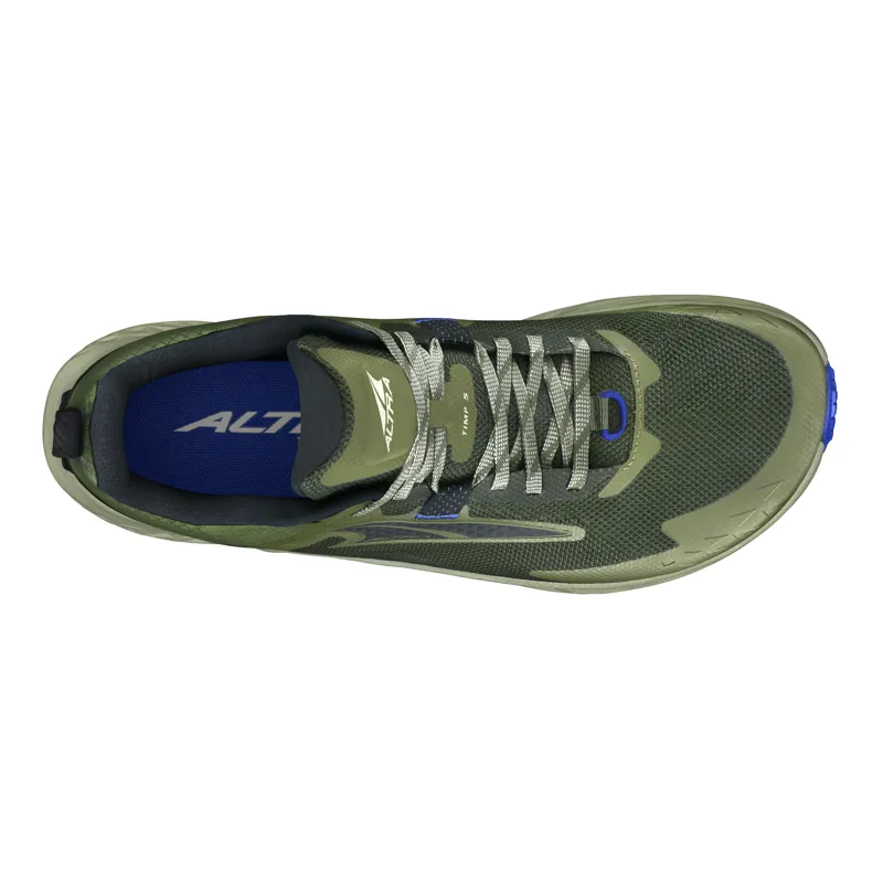 Altra Timp 5 Men's Trail Running Shoe in Dusty Olive-2