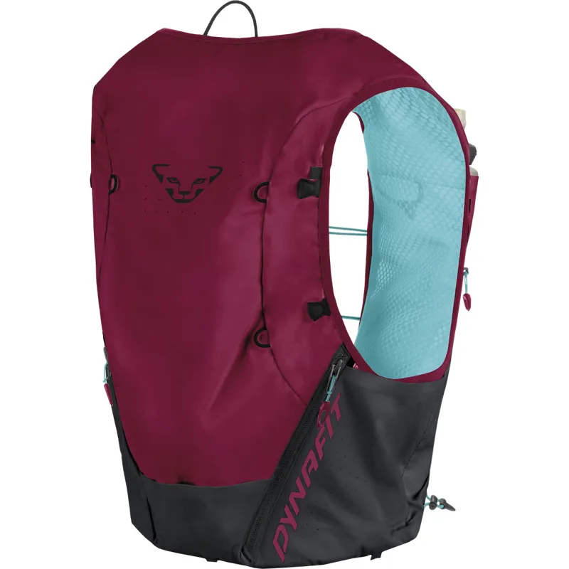 Dynafit Ultra 12 Unisex Running Vest in Beet Red/Black Out