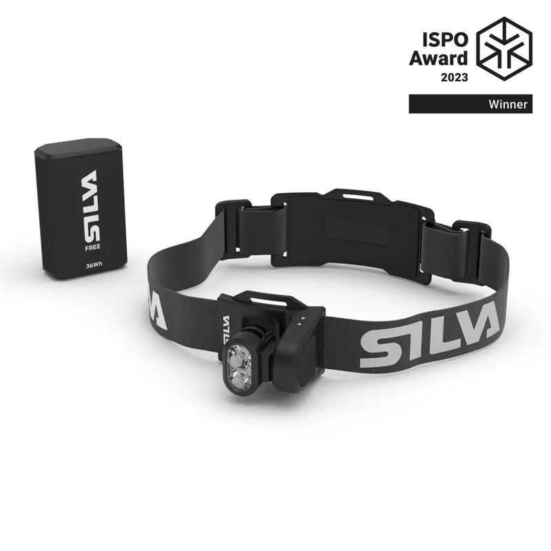 SILVA Free 1200 M Headtorch in Black