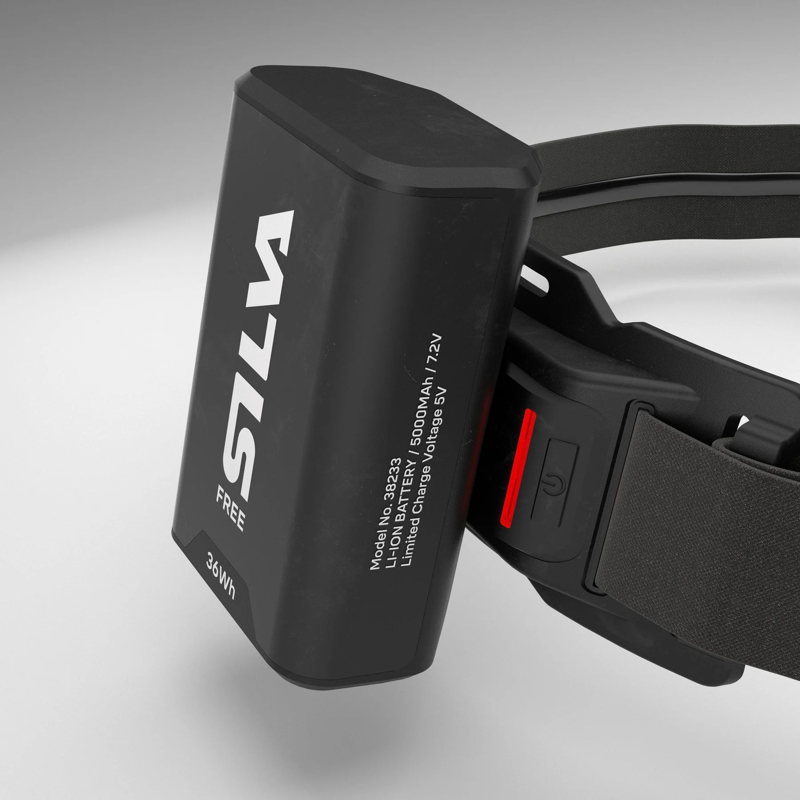 SILVA Free 2000 M Headtorch in Black-6