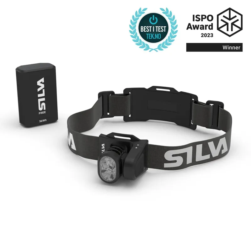 SILVA Free 2000 M Headtorch in Black