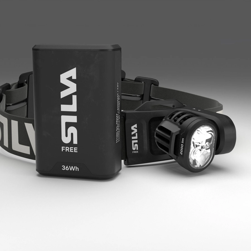 SILVA Free 2000 M Headtorch in Black-10