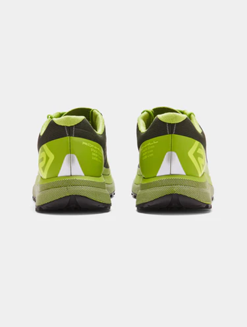 Ronhill Freedom Men's Trail Running Shoe in Forest/Lime/Yellow-4