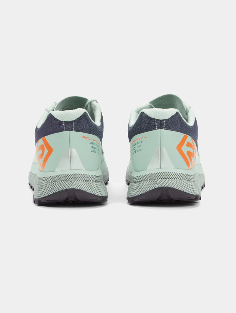 Ronhill Freedom Women's Trail Running Shoe in Teal/Eggshell/Pastel Red-4