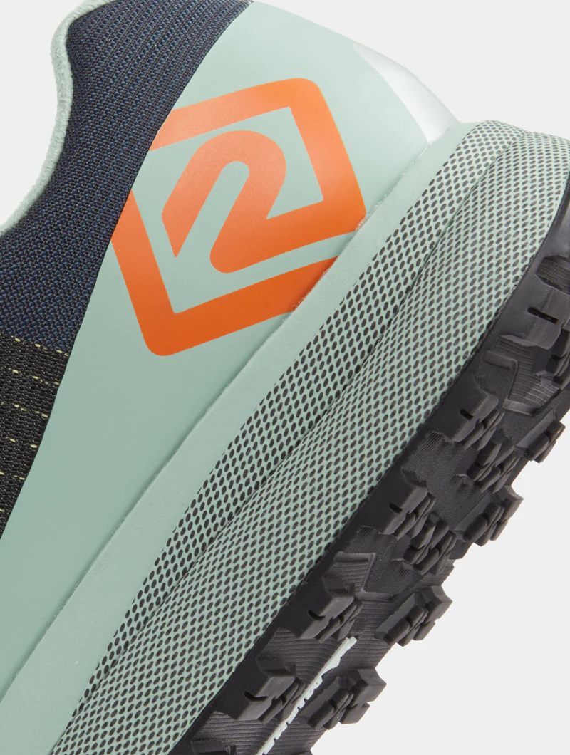 Ronhill Freedom Women's Trail Running Shoe in Teal/Eggshell/Pastel Red-10