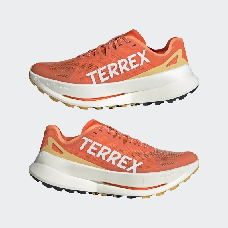 adidas Terrex Agravic Speed Ultra Men's Trail Running Shoe in Impact Orange/Crystal White/SemSpa-8