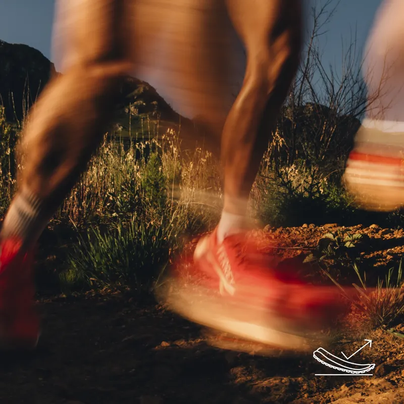 adidas Terrex Agravic Speed Ultra Women's Trail Running Shoe in Amber Tint/Crystal White/SemSpa-12