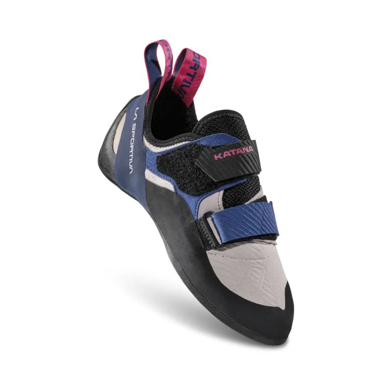 La Sportiva Katana Women's Climbing Shoe in White/Storm-1