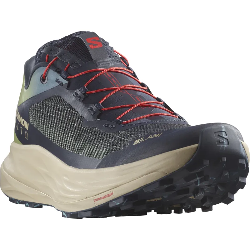 Salomon S/LAB Ultra Unisex Trail Running Shoe in Sage/Cameo Blue/Night Sky-6