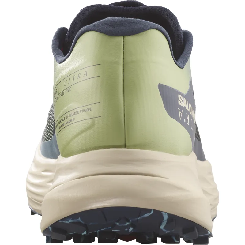 Salomon S/LAB Ultra Unisex Trail Running Shoe in Sage/Cameo Blue/Night Sky-5