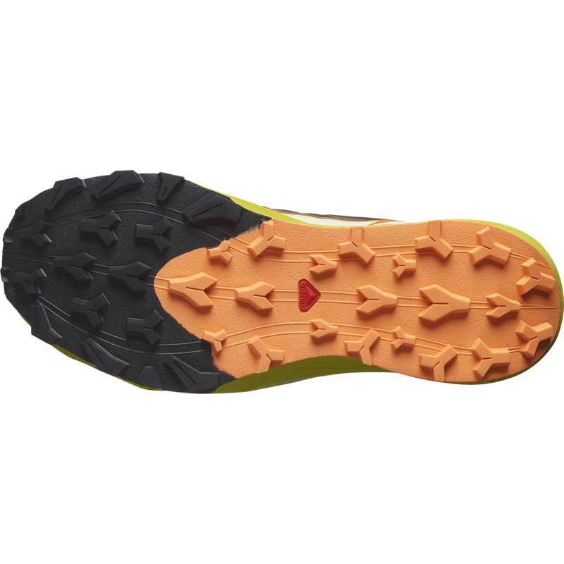 Salomon Thundercross Men's Trail/Fell Running Shoe in Safari/Sulphur Spring/Black-1