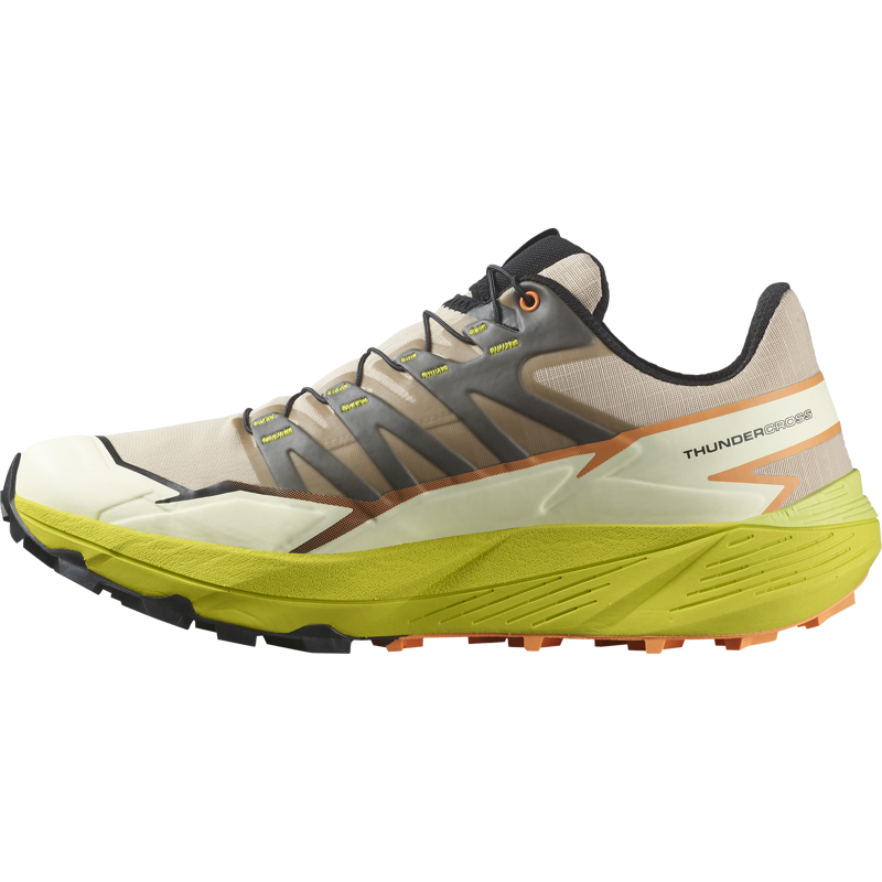 Salomon Thundercross Men's Trail/Fell Running Shoe in Safari/Sulphur Spring/Black-3