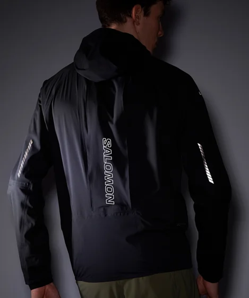 Salomon S/LAB Ultra Jacket Unisex Waterproof Running Shell Black