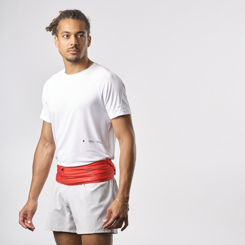 Salomon Pulse Belt in High Risk Red-2