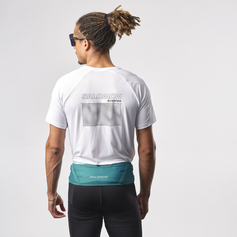 Salomon Pulse Belt in Tahitian Tide/Glacier Gray-3