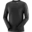 Salomon Sense Aero LS Tee Men's Running Top in Deep Black