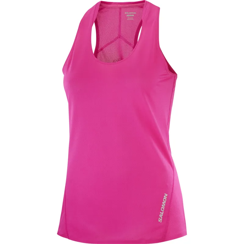 Salomon Sense Aero Women's Singlet in Beetroot Purple