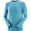 Salomon Cross Run LS Men's Running T-Shirt in Tahition Tide