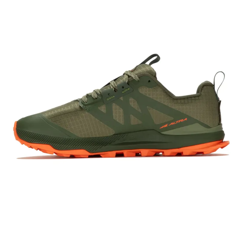 Altra Lone Peak 8 Men's Trail Running Shoe in Dusty Olive-2