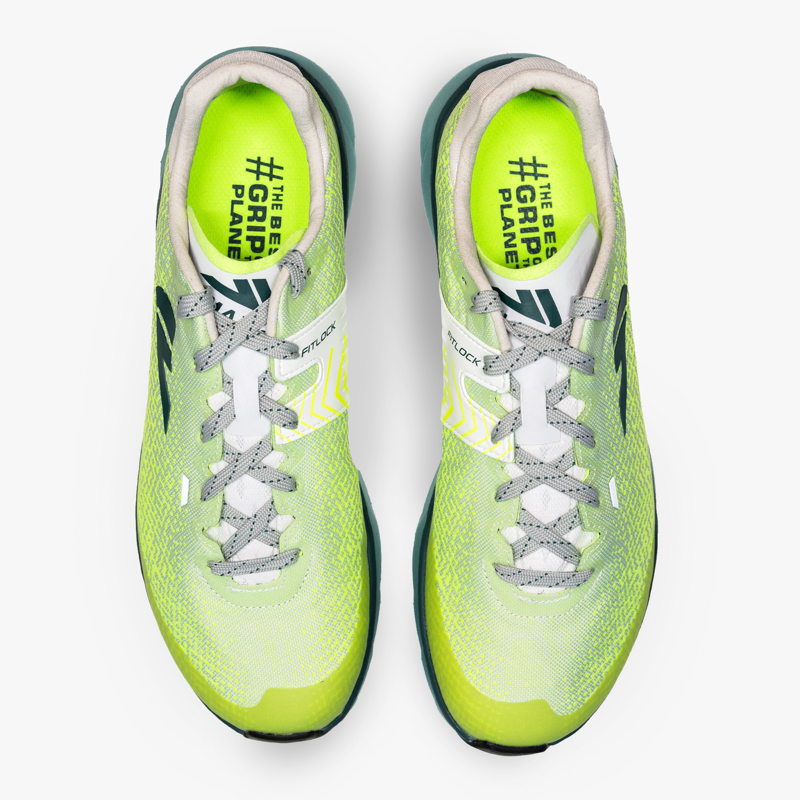 VJ Sport MAXx2 Unisex Trail Running Shoe in Yellow/Sage/Forest-3