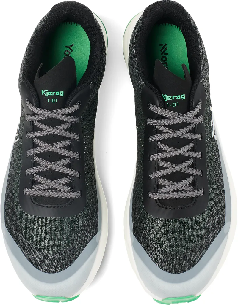 NNormal Kjerag Unisex Trail Running Shoe in Serpetine/Olive-2