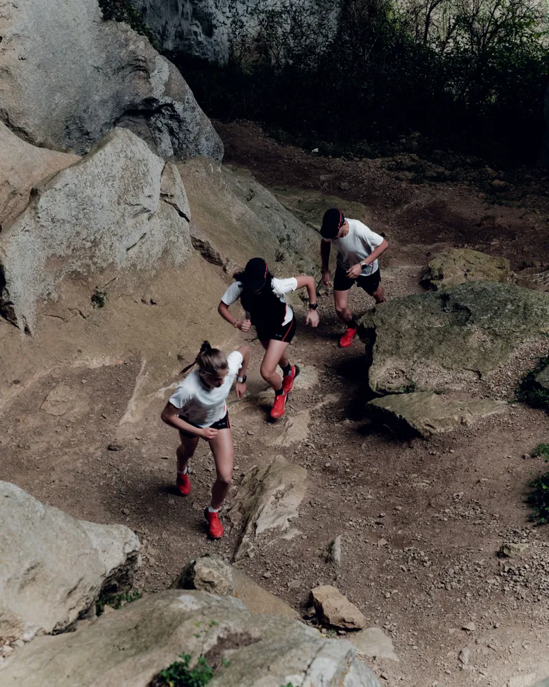 Salomon S/LAB Pulsar 3 Unisex Trail Running Shoe in Fiery Red/Black-9