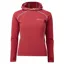 OMM Breeze Hood Women's Softshell Top in Dark Red