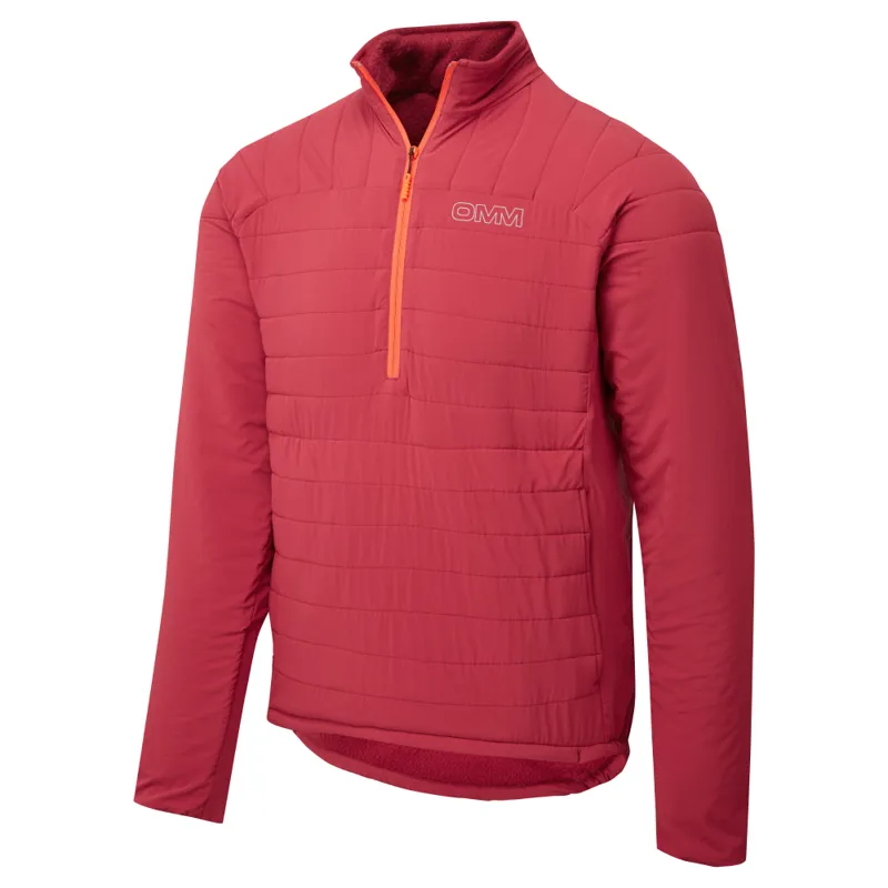 OMM Men's Mountain Core Smock in Dark Red-2