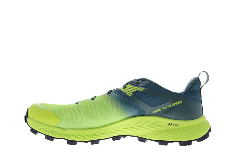 Inov8 Trailtalon Speed Standard Men's Trail Running Shoe in Lime/Forest Green-3