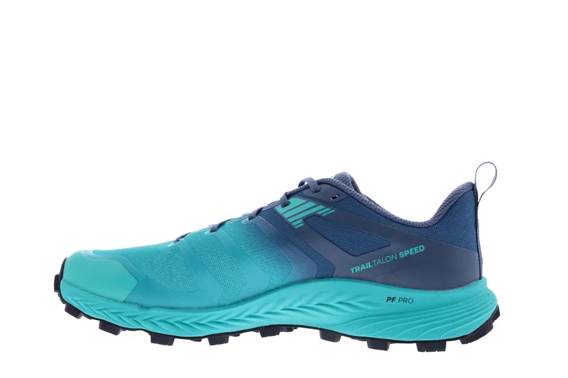 Inov8 Trailtalon Speed Standard Women's Trail Running Shoe in Teal/Blue-3