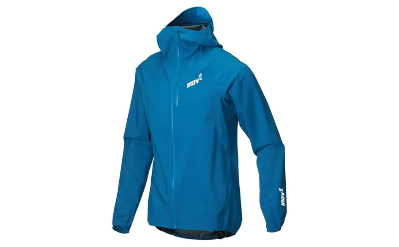 Inov8 Stormshell Men's Waterproof Running Jacket in Blue