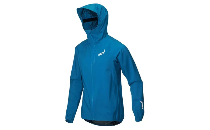 Inov8 Stormshell Men's Waterproof Running Jacket in Blue-2