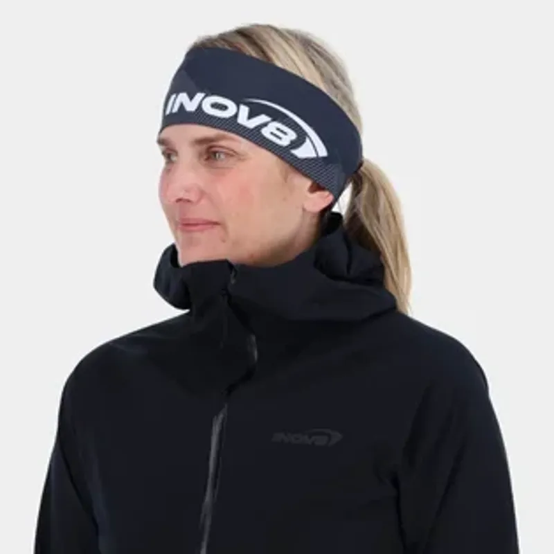 Inov8 Race Elite Headband in Black/White-2