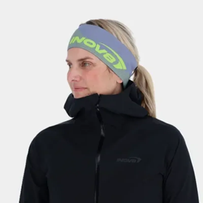 Inov8 Race Elite Headband in Grey/Lime-1