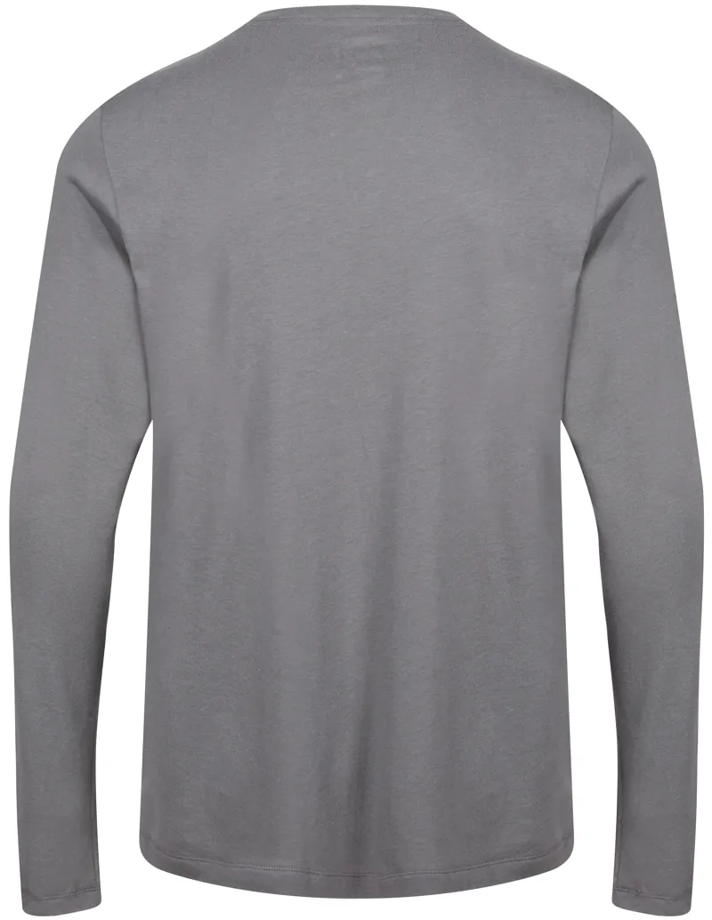 Inov8 Men's Graphic Tee LS 'Brand' in Grey-1