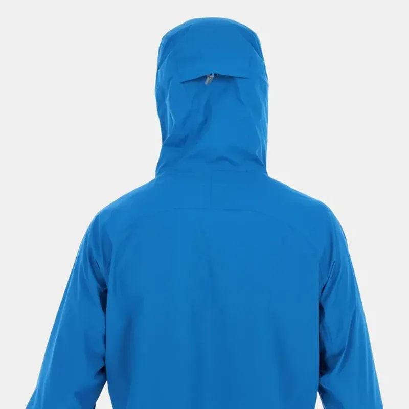 Inov8 Stormshell Men's Waterproof Running Jacket in Blue-4