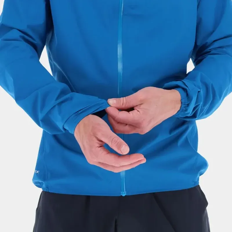 Inov8 Stormshell Men's Waterproof Running Jacket in Blue-5