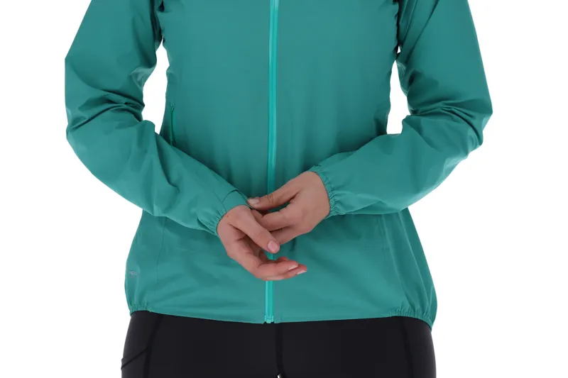 Inov8 Stormshell FZ V2 Women's Waterproof Running Jacket in Aqua-3