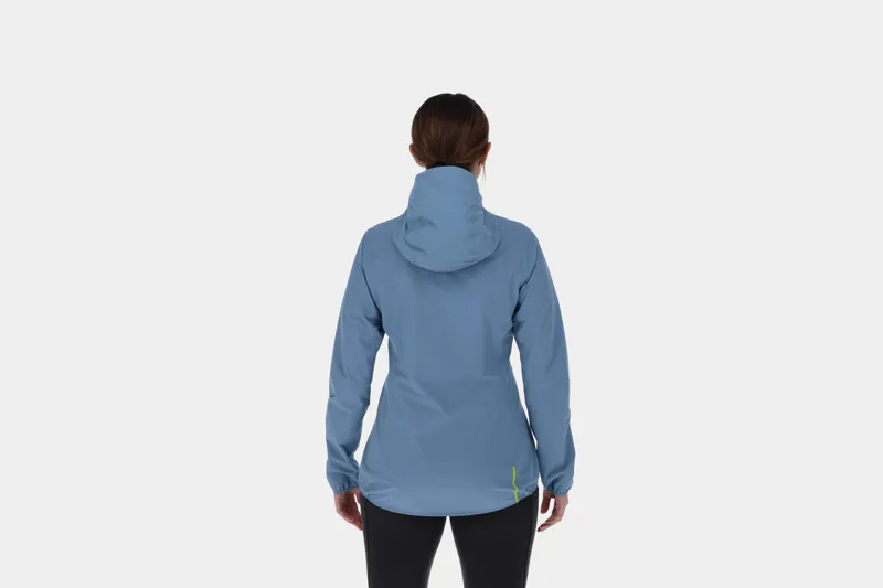Inov8 Stormshell FZ V2 Women's Waterproof Running Jacket in Blue Grey-4