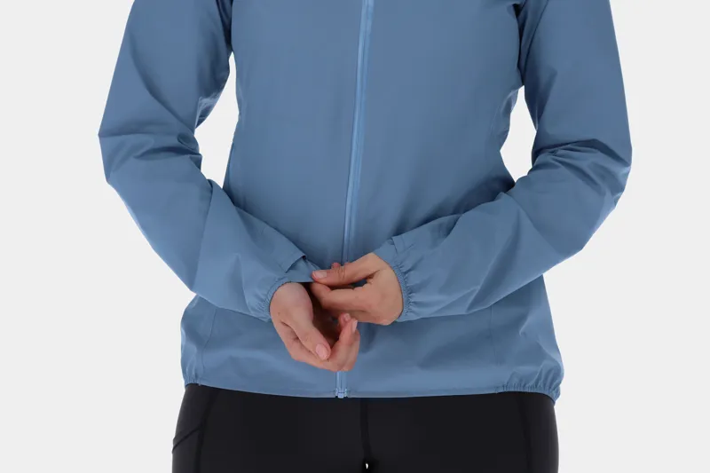 Inov8 Stormshell FZ V2 Women's Waterproof Running Jacket in Blue Grey-8