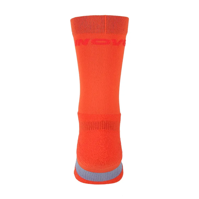 Inov8 Active High Sock in Fiery Red/Blue Grey-3